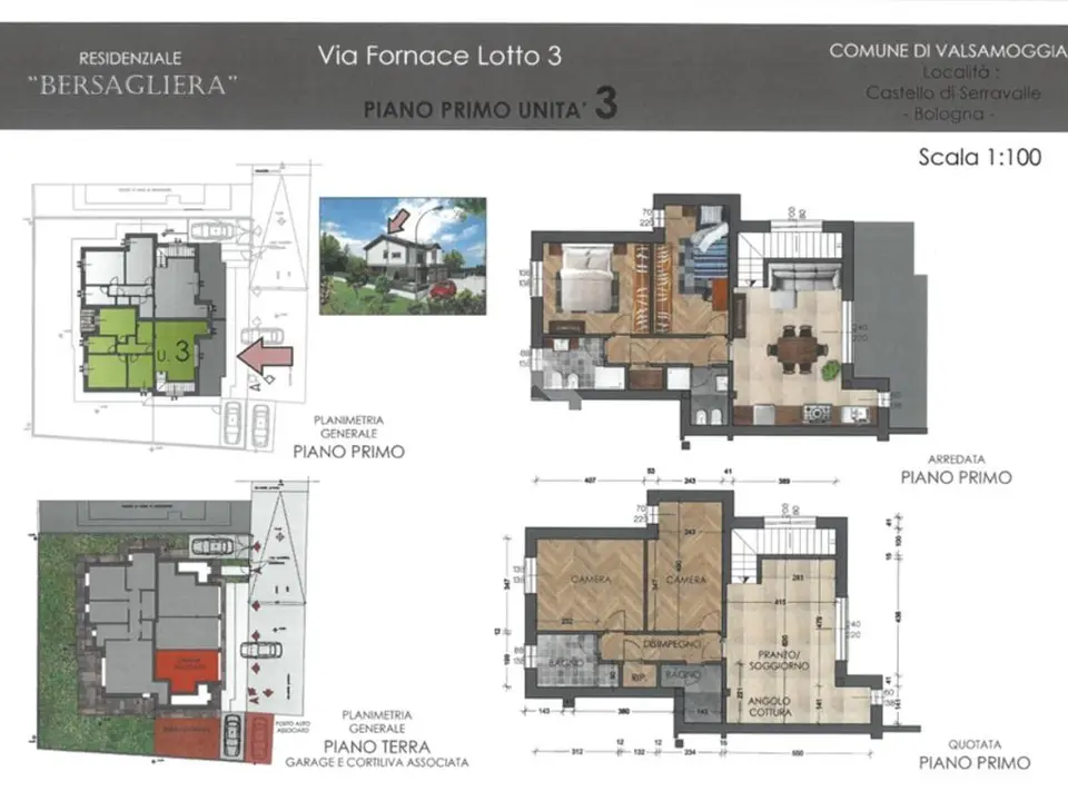 Quadrilocale in vendita a Valsamoggia
