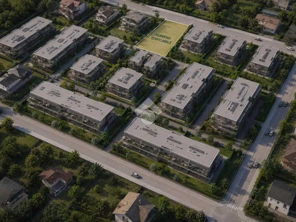 Ter. residenziale in vendita a Treviolo