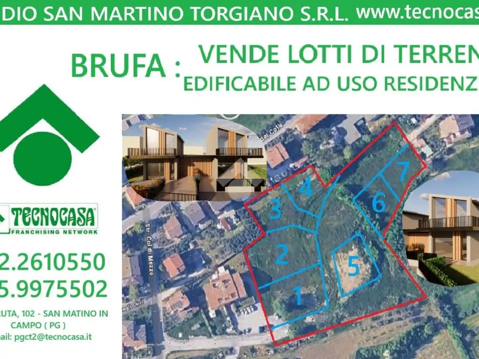 Ter. residenziale in vendita a Torgiano