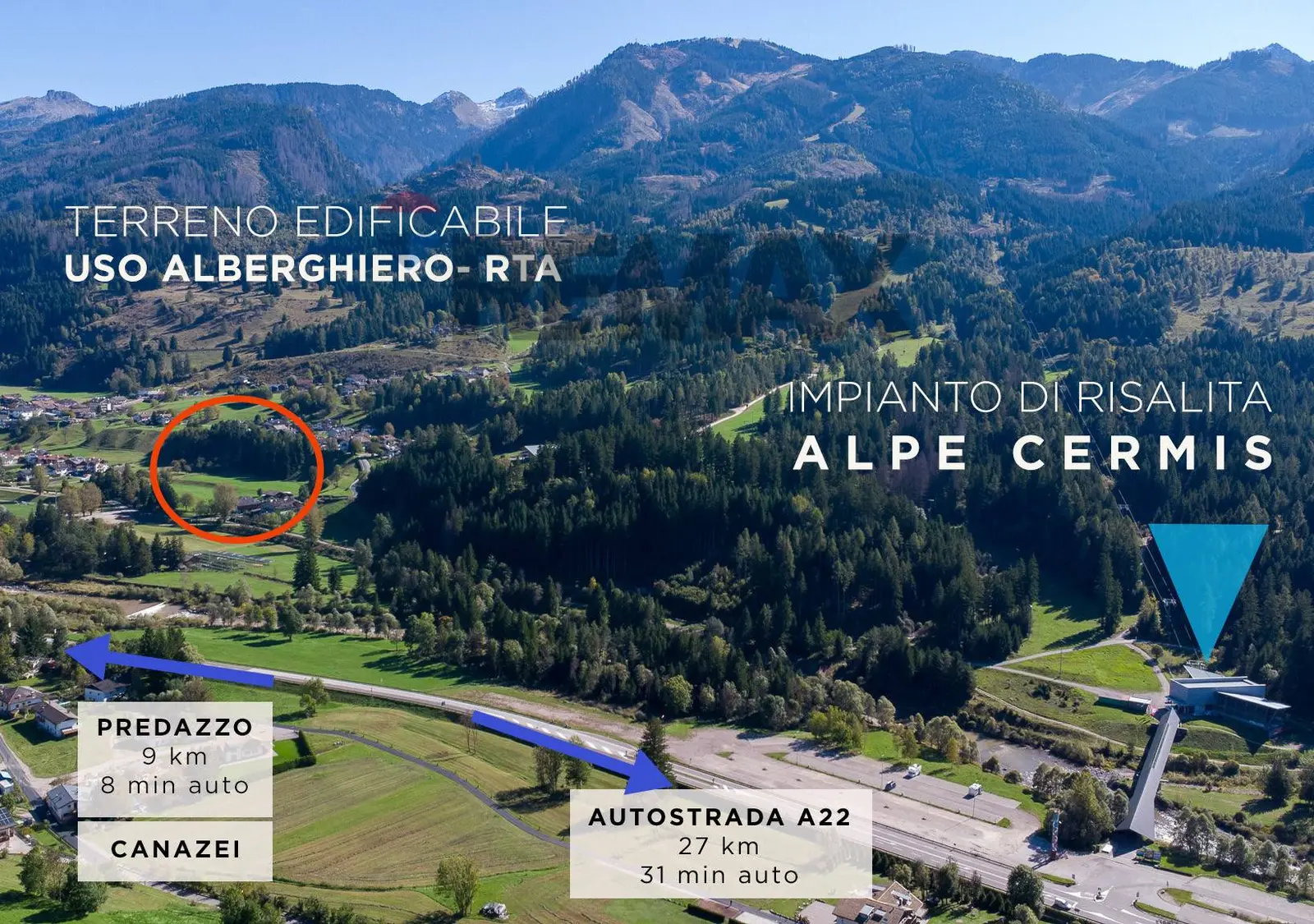 Terreno Edificabile in Vendita a Cavalese